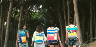 Zaini con vele riciclate Windlittlebags