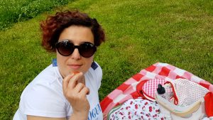Silvia Ceriegi, curatrici del libro "Il giro d'Italia in 70 picnic"