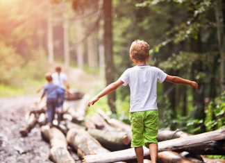 trekking per bambini