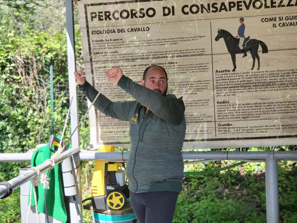 trekking a cavallo Silvio Colombini