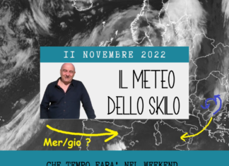 Il meteo dello “Skilo”