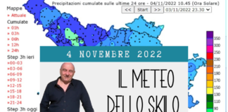 Il meteo dello “Skilo”