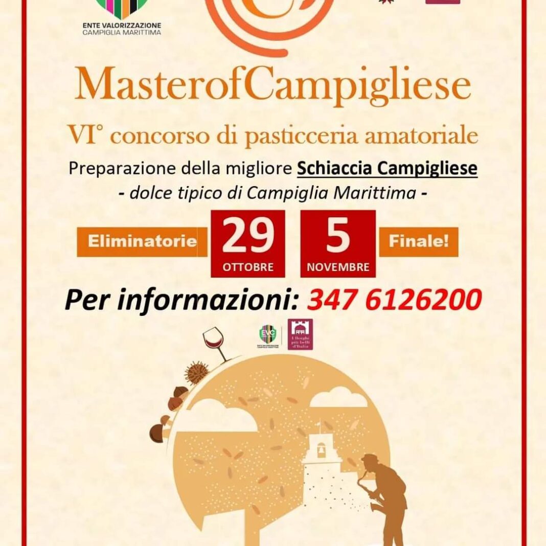 Concorso di pasticceria a Campiglia Marittima