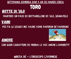 oroscopo livornese