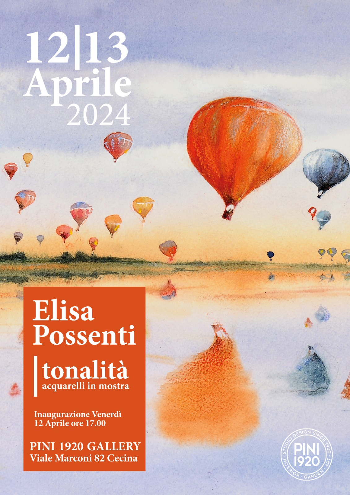 Mostra “Tonalità” Acquarelli di Elisa Possenti