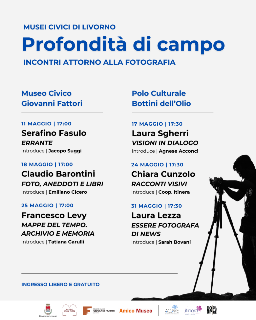 "Profondità di campo": incontri attorno alla fotografia a Livorno
