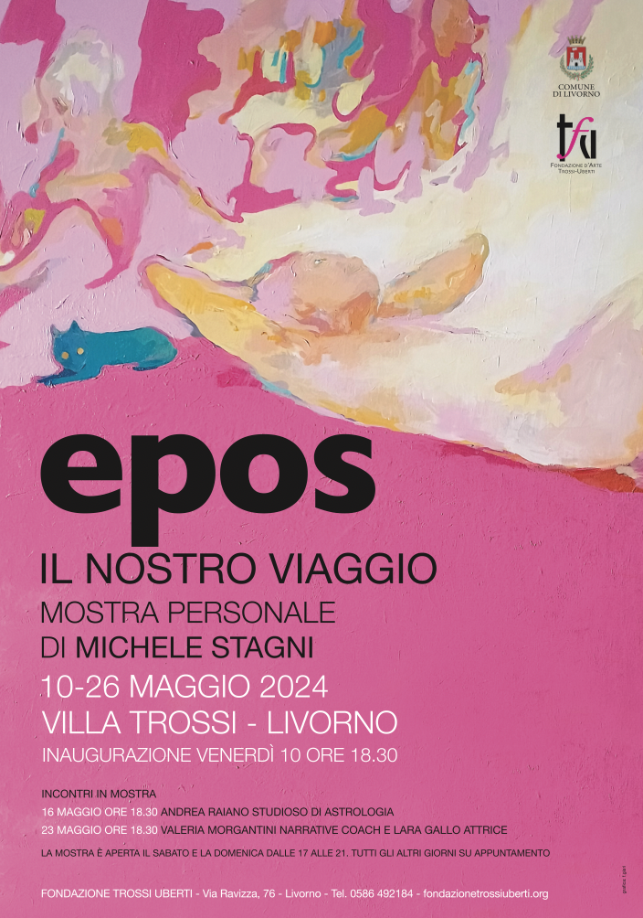 “Epos: Il nostro viaggio”: Mostra Michele Stagni a Livorno “Epos: Il nostro viaggio”: Mostra Michele Stagni a Livorno