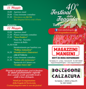 festival della fragola