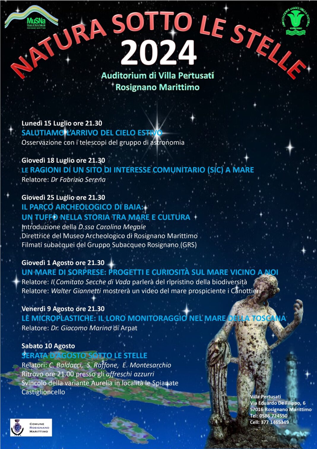 Natura sotto le stelle 2024 Natura sotto le stelle 2024