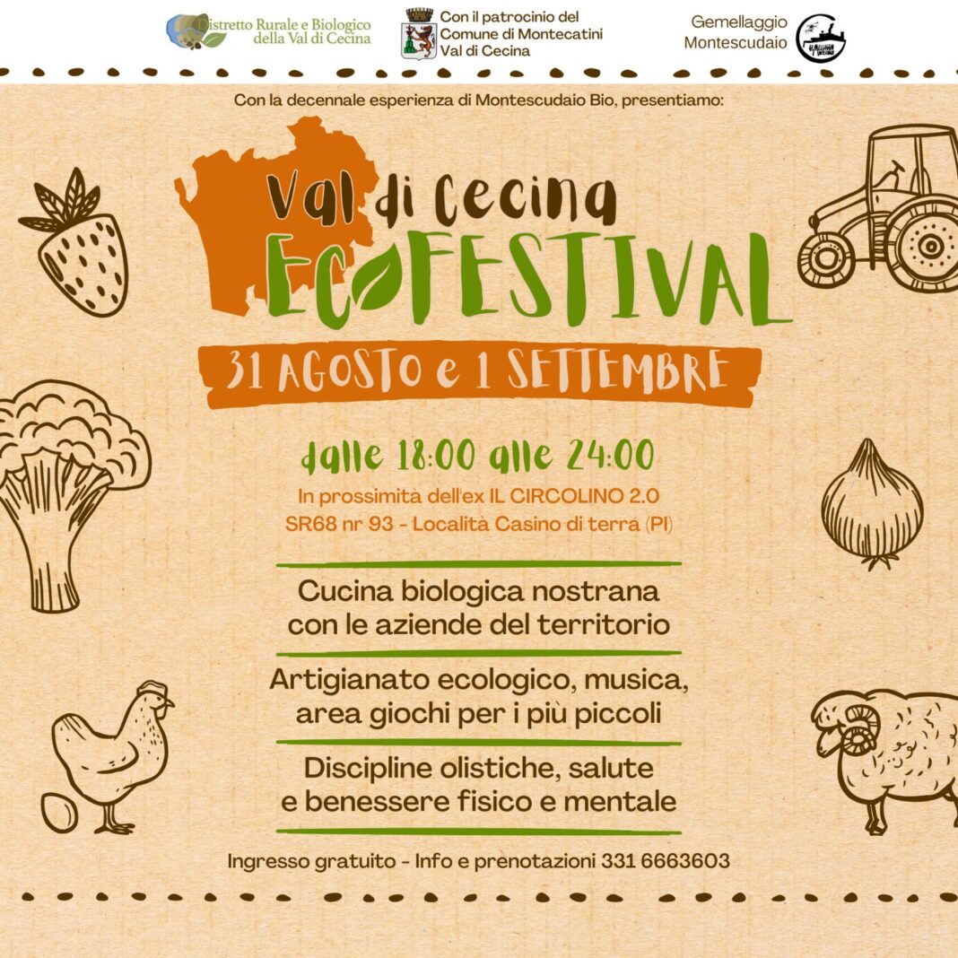 Prima edizione del Val di Cecina Eco Festival Prima edizione del Val di Cecina Eco Festival