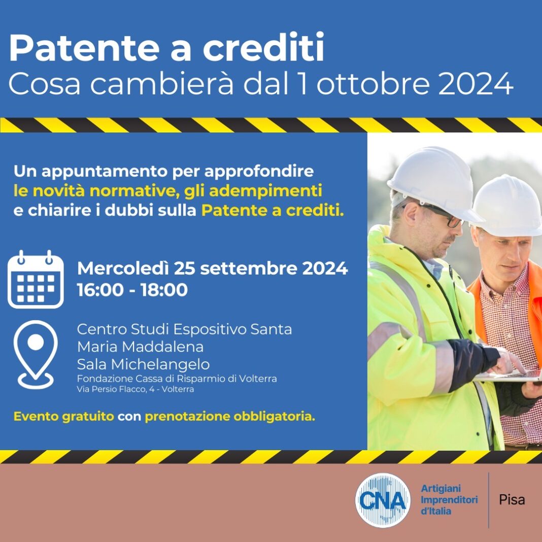 patente a crediti val di cecina patente a crediti val di cecina