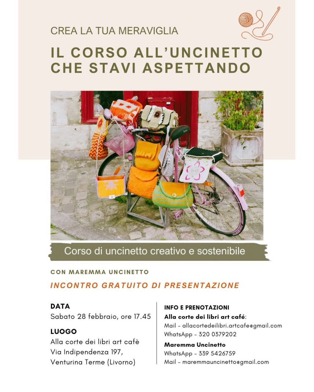 corso di uncinetto