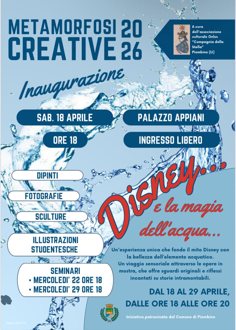 “Disney e la magia dell’acqua” “Disney e la magia dell’acqua”