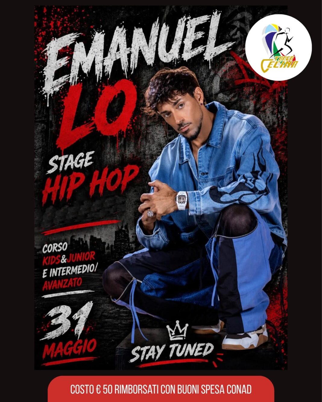 Stage Hip Hop con Emanuel Lo.