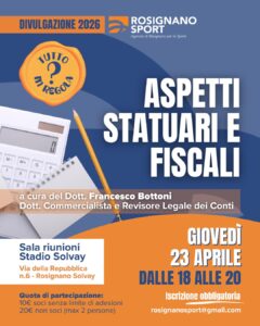 associazioni sportive Rosignano