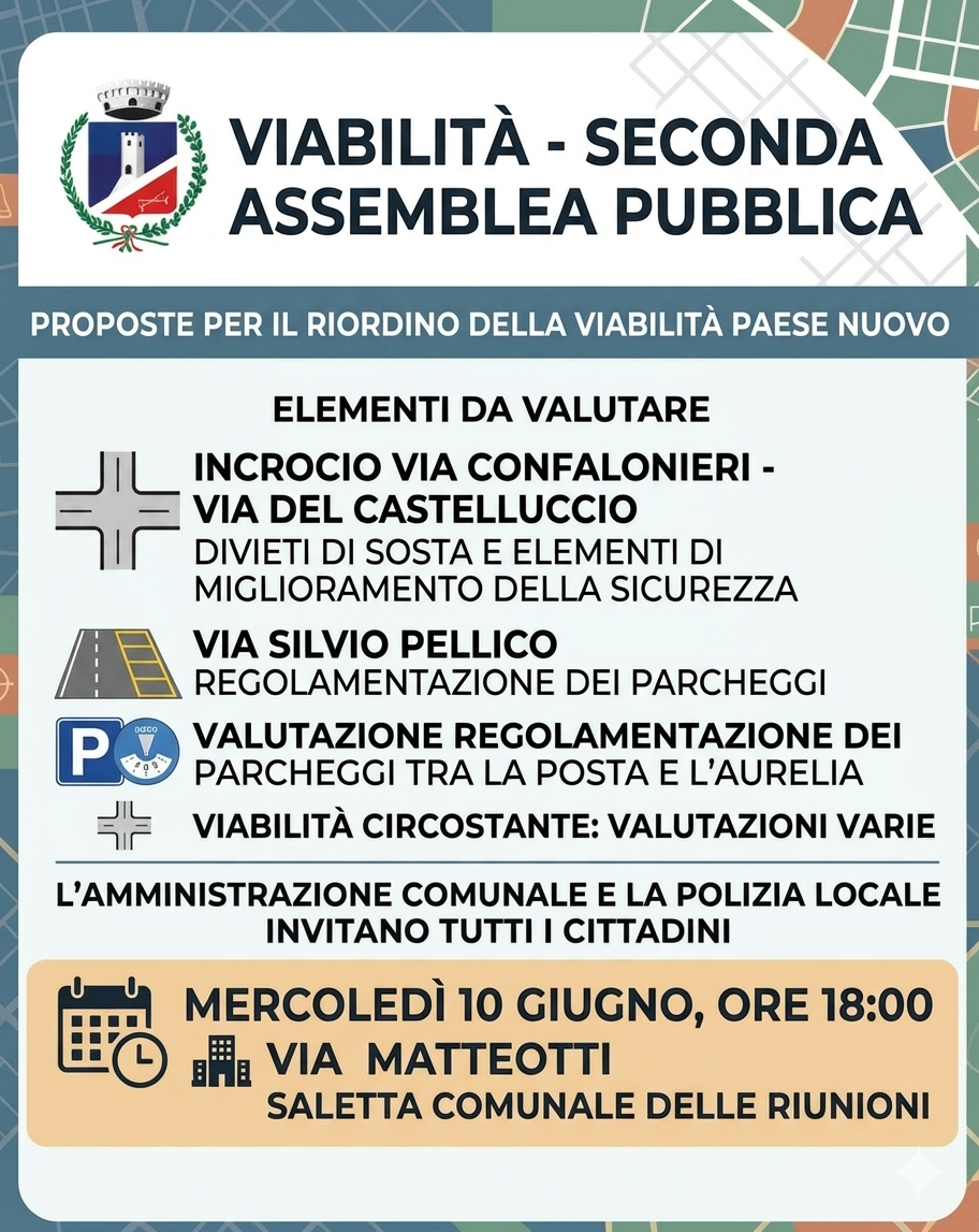 viabilita assemblea 10 giugno