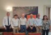 “Patto dei Due Mari” verso la Biennale 2027 Eugenio Fiore, Nicola Falleni, Luca Salvetti, Mauro Delle Fratte, Stefano Taddia, Barbara La Comba