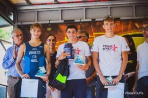 Premiazioni Triathlon a Castiglioncello