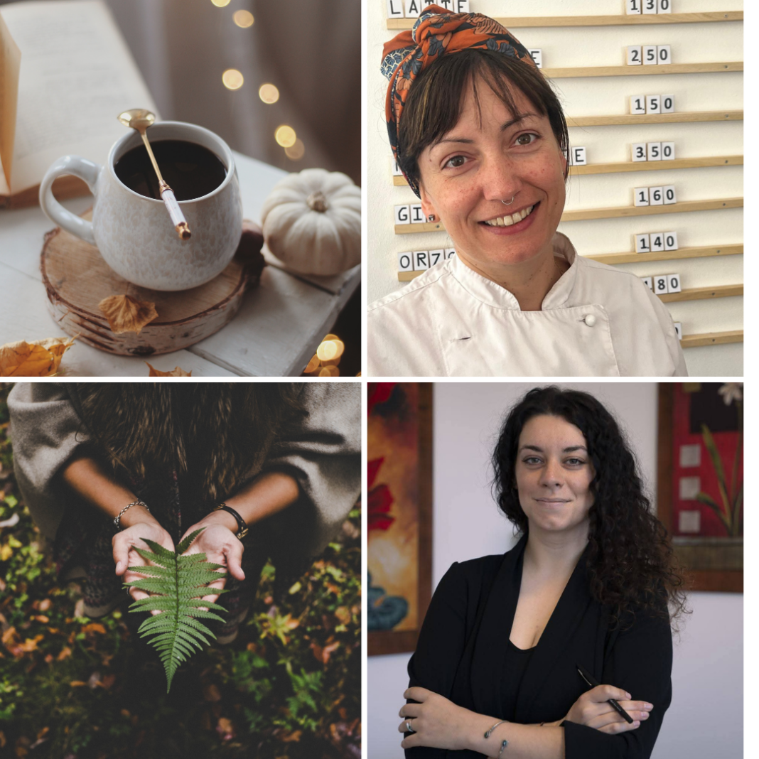 Post Instagram Autunno Hygge Minimal Elegante Collage