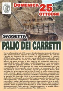 Sassetta - palio dei carretti