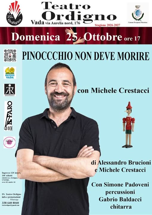 "Pinoccchio non deve morire" con Michele Crestacci