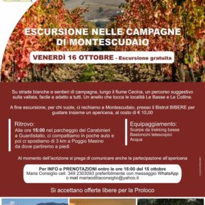 Escursione Montescudaio