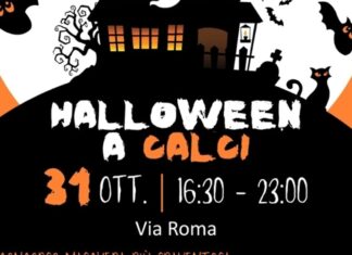 “Halloween a Calci”: travestimenti horror, Zucca Lab e premiazione della maschera più spaventosa Halloween Calci