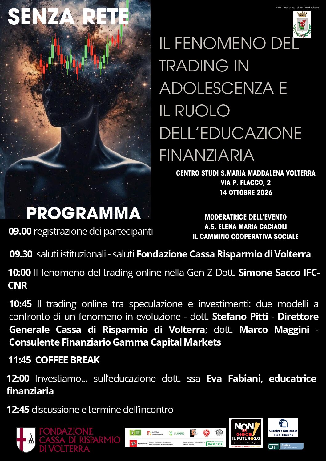 “Senza Rete”: convegno sul trading online a Volterra